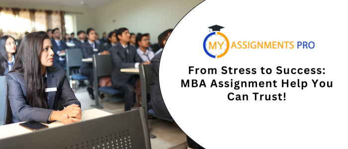 From Stress to Success: MBA Assignment Help You Can Trust!