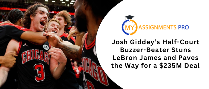 Josh Giddey’s Half-Court Buzzer-Beater Stuns LeBron James and Paves the Way for a $235M Deal