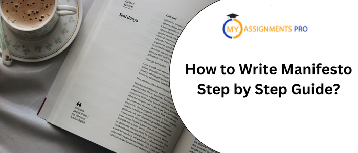how to write manifesto step by step guide