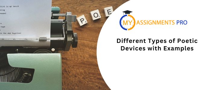 Different Types of Poetic Devices with Examples Shared